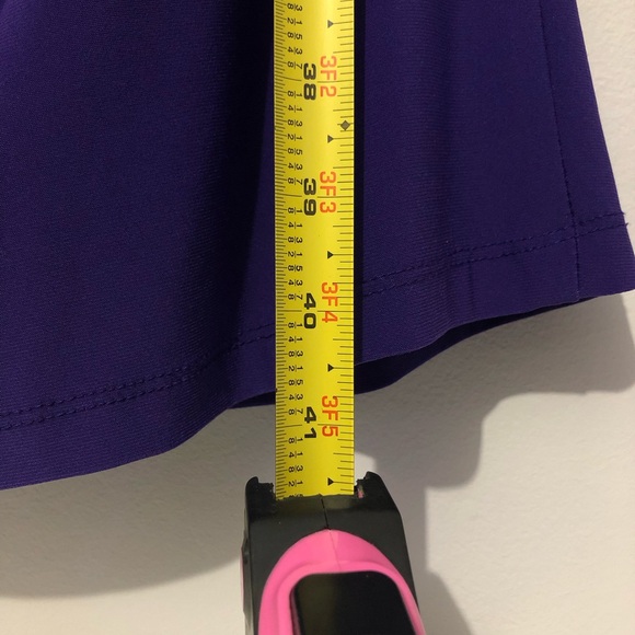 Vintage Lauren Ralph Lauren Women’s Size 4 Purple Sleeveless Dress - Picture 4 of 8